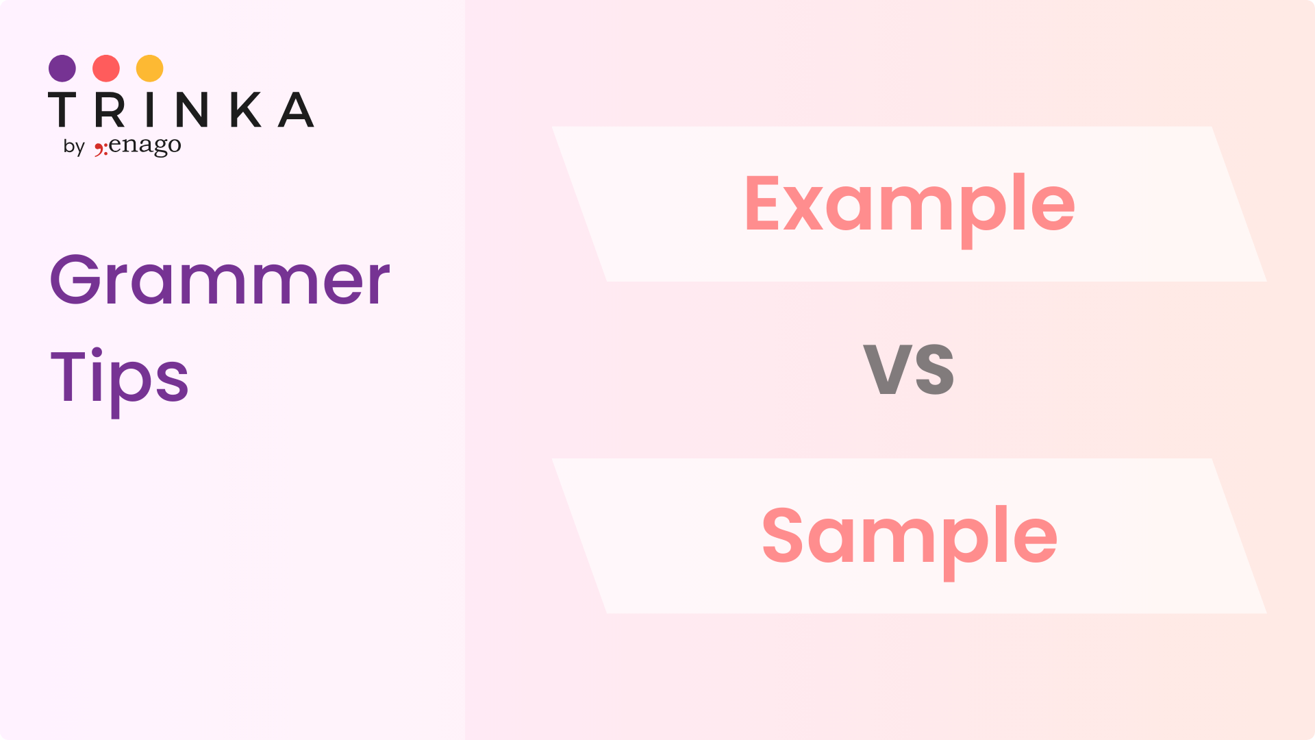 Example vs Sample - Learn the Difference about these words