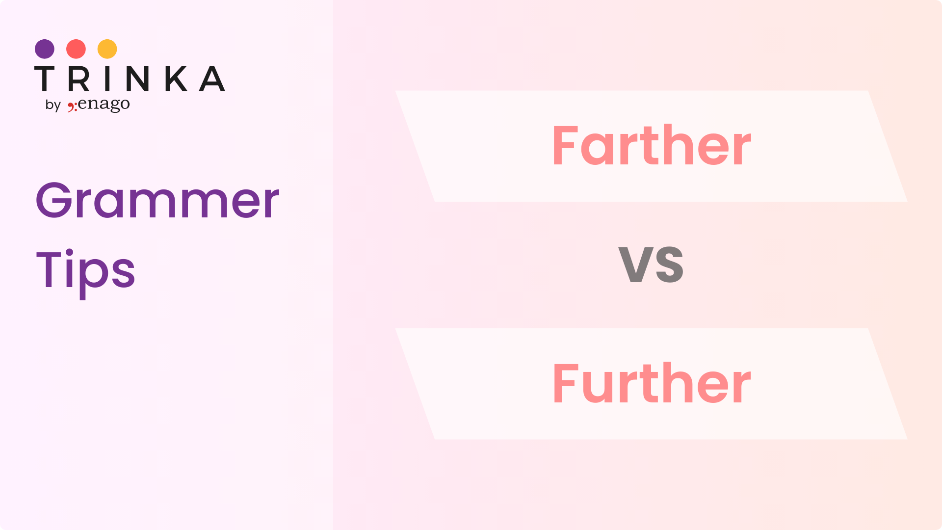 Farther vs Further - How to remember the difference?