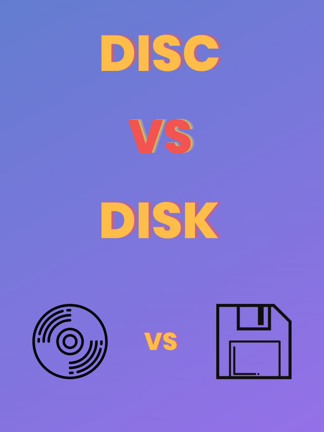 Disc Vs. Disk- What Is The Difference? Trinka