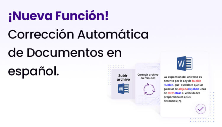 Correccion Automatica de Documentos en espano